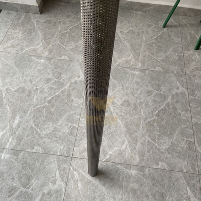 Liquid And Gas Filtration Sintered Filter Element Rating 1-200 Microns