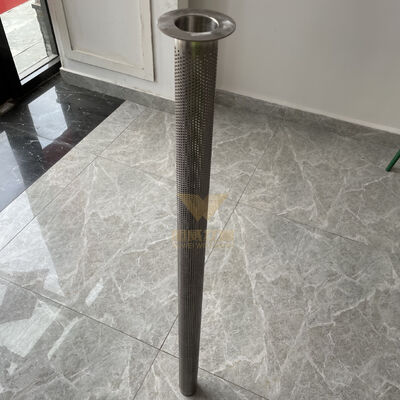 Liquid And Gas Filtration Sintered Filter Element Rating 1-200 Microns