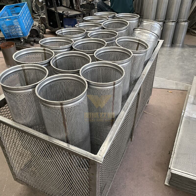 Filter Rating 1-300um Sintered Filter Element Sintered Ss Filters