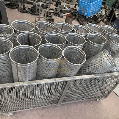 Filter Rating 1-300um Sintered Filter Element Sintered Ss Filters