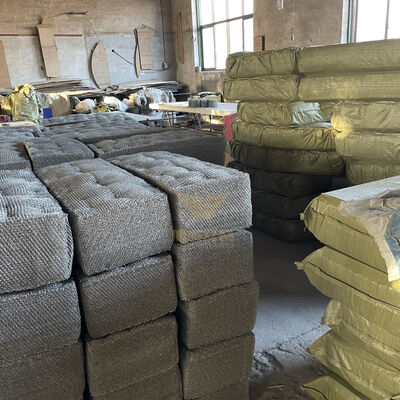 Filter Stainless Steel Knitted Wire Mesh For Square Or Circle Industrial Filtration