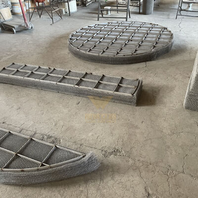 Filter Stainless Steel Knitted Wire Mesh For Square Or Circle Industrial Filtration