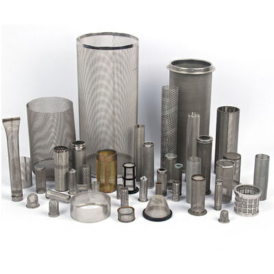 Casing Sintered Filter Tahan Tekanan Tinggi Sedang Tahan Terhadap Siklus Termal