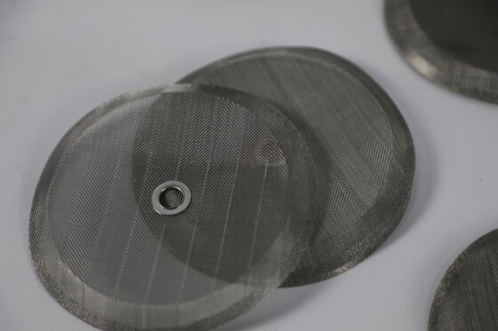 Mass Production SS Mesh Filters Element Precision Filtration Grades