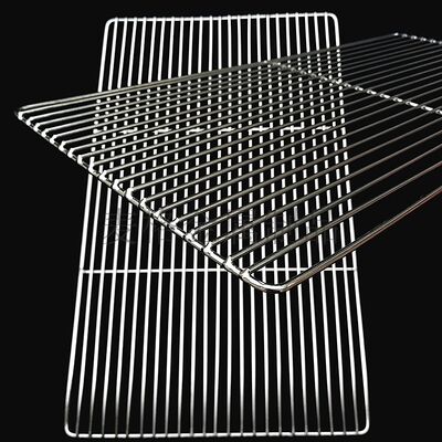 Quick-Cooling Stainless Steel Barbecue Net For Safe Post-Grill Use