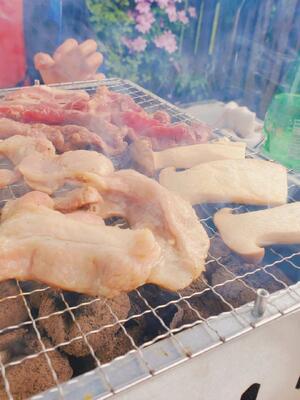 Quick-Cooling Stainless Steel Barbecue Net For Safe Post-Grill Use