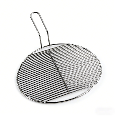 Bar Welding Handle Style Barbecue Grill Net Firm Structure Stainless Steel Grill Mesh