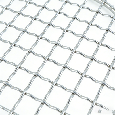 Rectangular 304 Stainless Steel Square Hole BBQ Mesh for Outdoor Baking Drying