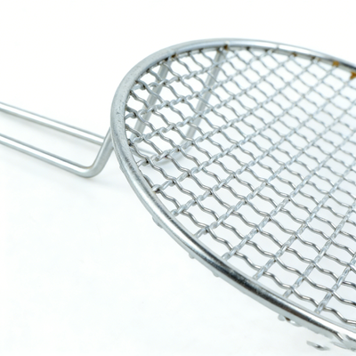 Heat-Resistant BBQ Grill Rack With Removable Handle