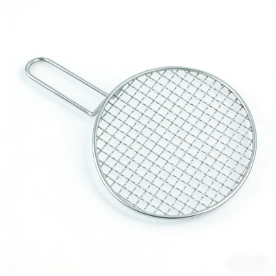 Heat-Resistant BBQ Grill Rack With Removable Handle