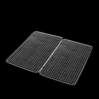 Heat-retention SS BBQ Mesh Screen Keeps Food Warm Longer