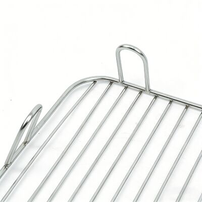 Enhances Food Char Marks Stainless Steel Barbecue Net For Restaurant Quality 