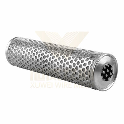 Low Pressure Drop Metal Fiber Filter Element Uniform Pore Structure