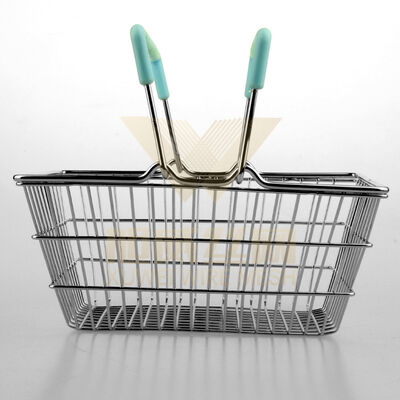 Firm Welded Structure Perforated Wire Basket Easy To Maintain