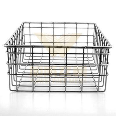 Not Easy To Deform Welded Wire Basket Cost-effective Logistics