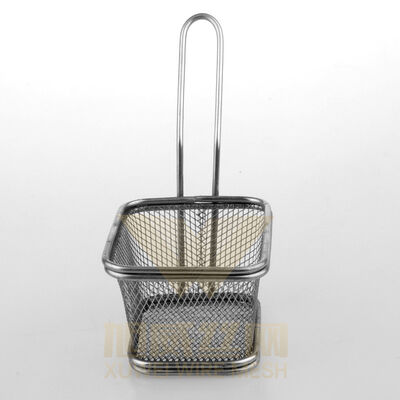 Premium Mini Wire Mesh Basket For French Fries And Snacks