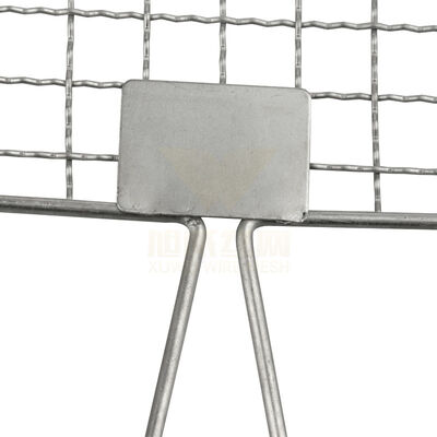 Lightweight Design Stainless Steel BBQ Mesh Grid For Effortless Outdoor Carrying