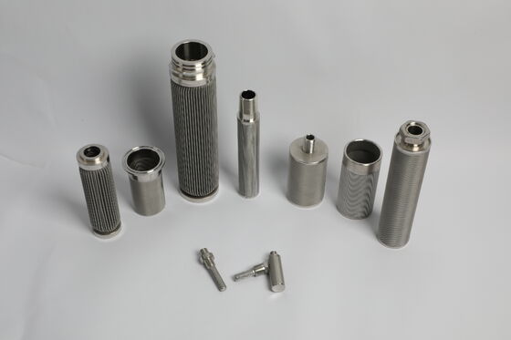 High Filtration Efficiency Sintered Filter Medium No Media Shedding