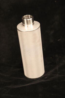 High Temperature Sterilizable Sintered Metal Filter Element Suitable For Liquid Filtration