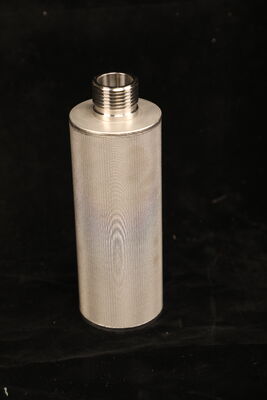 Low Pressure Drop Sintered Porous Metal Element High Flow Rate