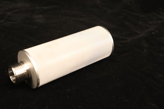 Low Pressure Drop Sintered Porous Metal Element High Flow Rate