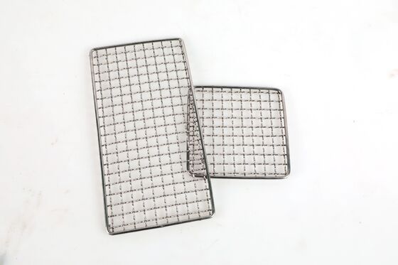 Oil Drip Holes SS Grilling Mesh Mat Keep Food Low-fat And Healthy