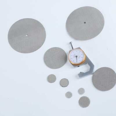 Debris Blocking Effective Sintered Wire Mesh Filter High Permeability Rate