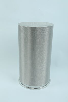 Low Pressure Drop Sintered Filter Candle High Flow Rate