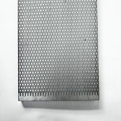 Smooth Transition Between Holes Perforated Metal Sheets Stable Structure