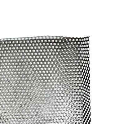Customizable Pattern Density Punched Metal Mesh Beautiful Appearance