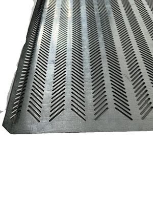 Aspect personnalisable de maille perforée par densité en métal de modèle bel