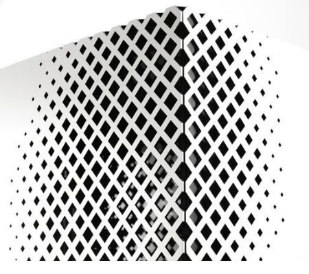High Temperature Resistance Perforated Metal Screens Easy To Clean