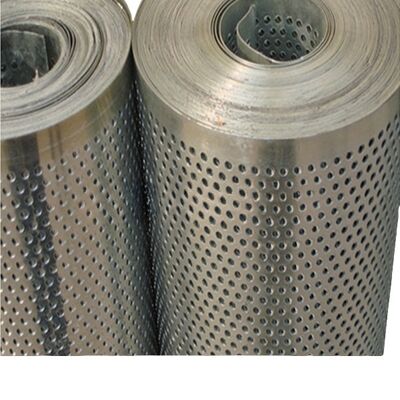 High Impact Toughness Perforated Metal Sheets Various Metal Materials