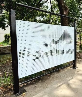 ประสิทธิภาพการกรองที่ดีเยี่ยม แผ่นโลหะเจาะ น้ำหนักเบาแต่ทนทาน