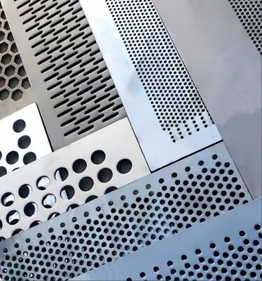 High Load-Bearing Capacity Drilled Metal Sheets Suitable For Architectural Decoration