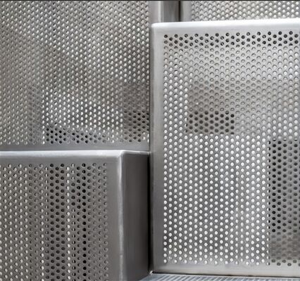 Easy to install Perforated Metal Filter Plates High temperature resistance
