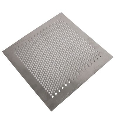 Placas filtrantes de metal perforadas fáciles de instalar Resistencia a altas temperaturas