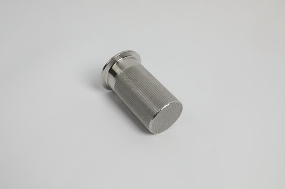 Resistant To Abrasive Particles Sintered Filter Candle Easy Filter Replacement