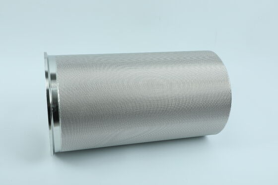 Strict Quality Control Standard Sintered Filter Candle Uniform Liquid Distribution