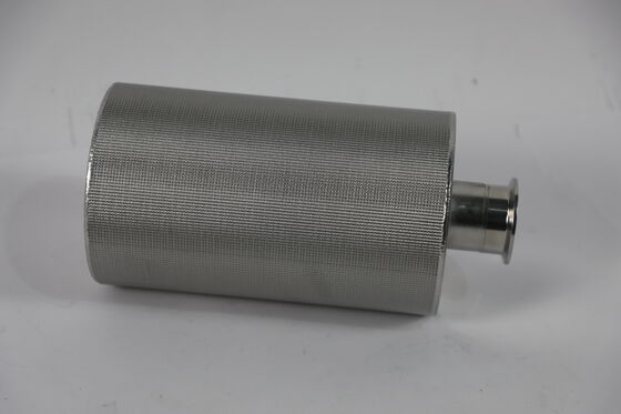 Scratch Resistant Surface Sintered Filter Medium Low Maintenance Frequency