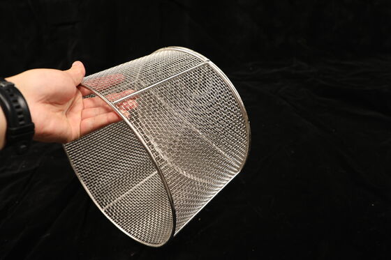 Resistant To Scratches Wire Mesh Basket Wire Diameter Customizable