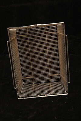 Reinforced Bottom Support Wire Mesh Basket Food Contact Safe