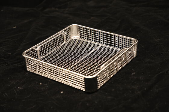 Dishwasher Safe Mesh Storage Basket Suitable For Storage