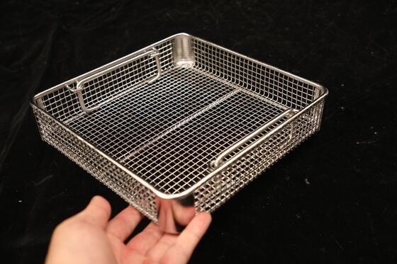 Dishwasher Safe Mesh Storage Basket Suitable For Storage