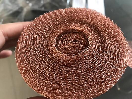 Excellent Thermal Conductivity Metal Knitted Net High Sealing Performance