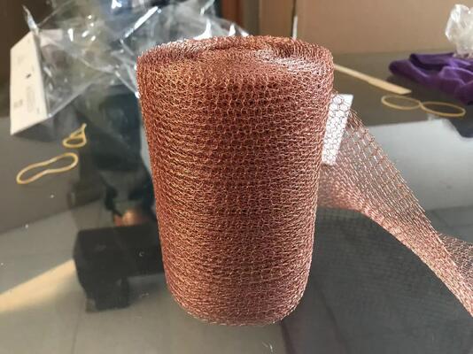 High Flexibility Braided Knitted Wire Mesh For Custom Shapes