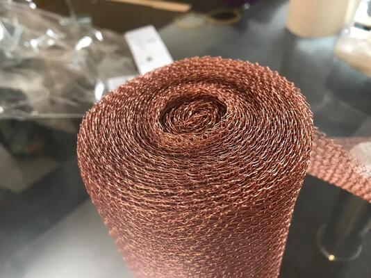 Anti-Static Interwoven Knitted Wire Anti-Corrosion Coating