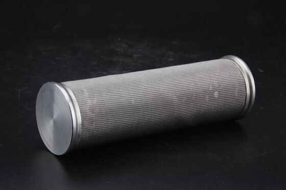 Smooth Surface Sintered Stainless Steel Filter Element Easy To Clean