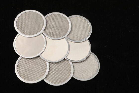Smooth Hole Inner Walls SS Mesh Filters Chemical Resistance