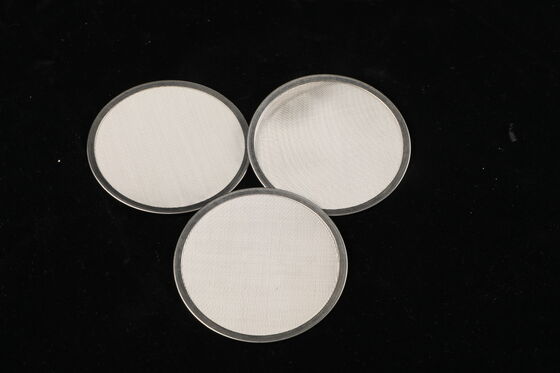Uniform Wire Diameter Consistency SS Mesh Filters Low Flow Resistance
